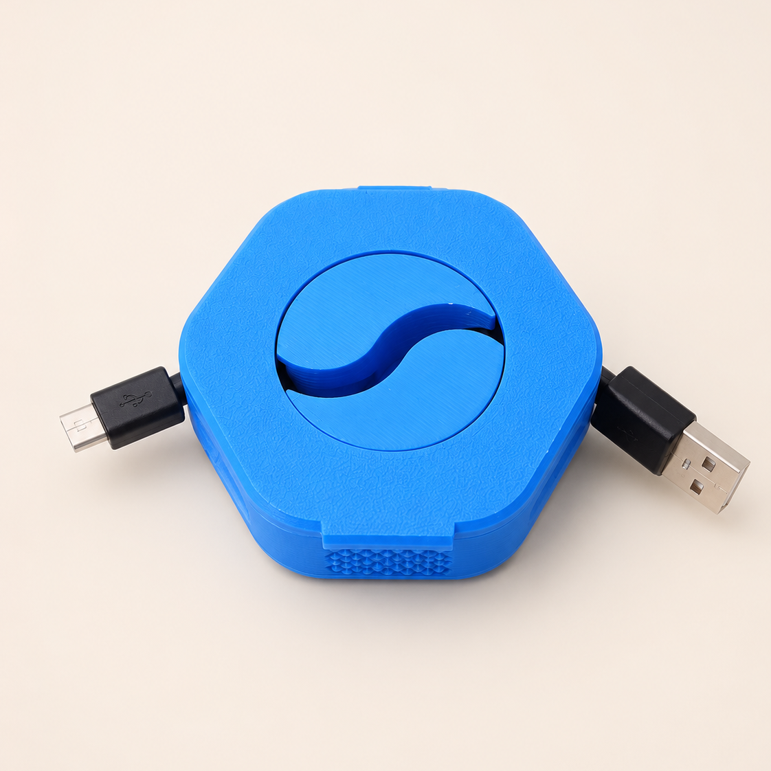 Cable organizer medium blue