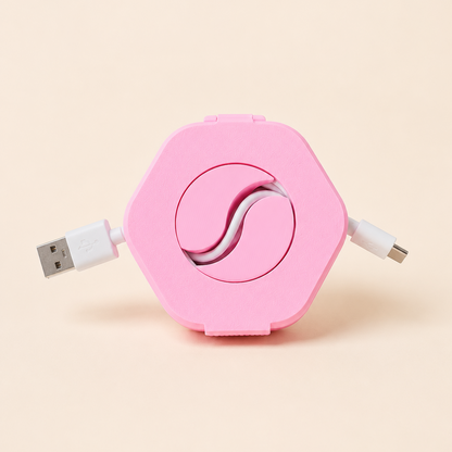 cable organizer small pink
