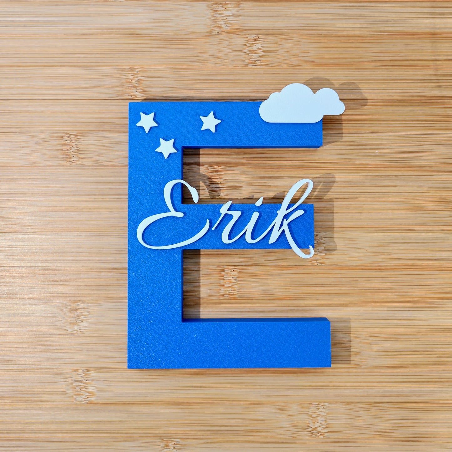 Personalisierte 3D Namensdeko mit Wunschname