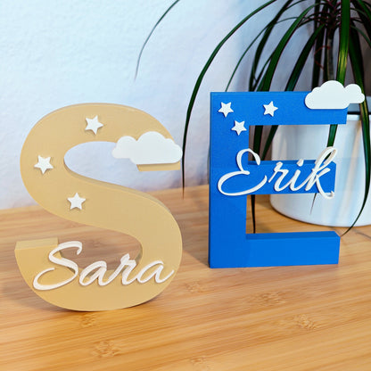 Personalized 3D Name Sign with Custom Name