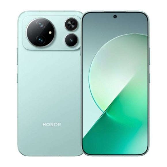 HONOR Magic 9 Power Edition in Grün, Vorder- und Rückseite