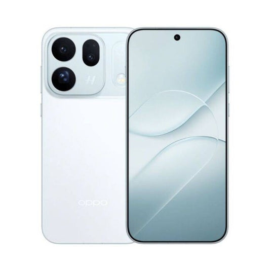 Oppo Find X10 in Blau, Vorder- und Rückansicht