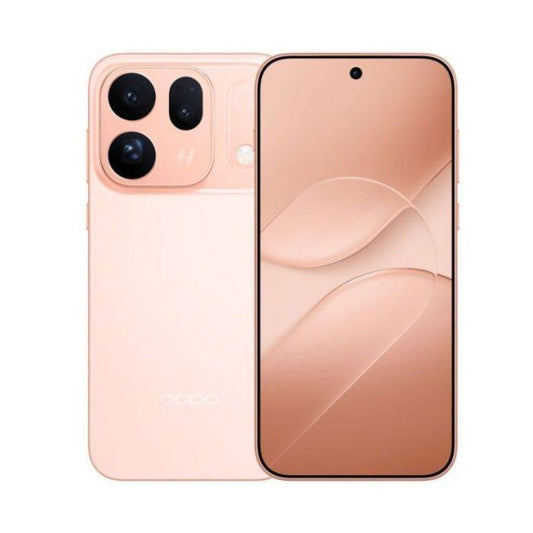 Oppo Find X10 in Orange, Vorder- und Rückansicht