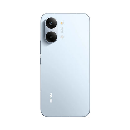 Redmi Turbo 5 Max back view, blue color