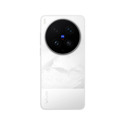 Vivo X300 Ultra back view, white color